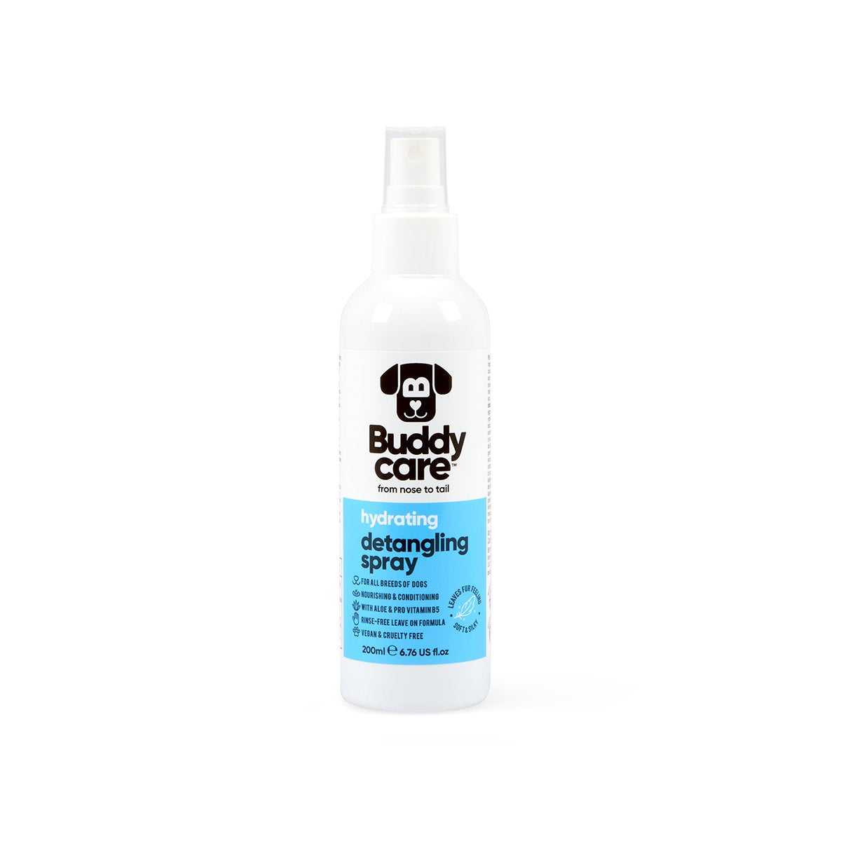 Petface Buddycare Dog Hydrating Detangling Spray 200ml
