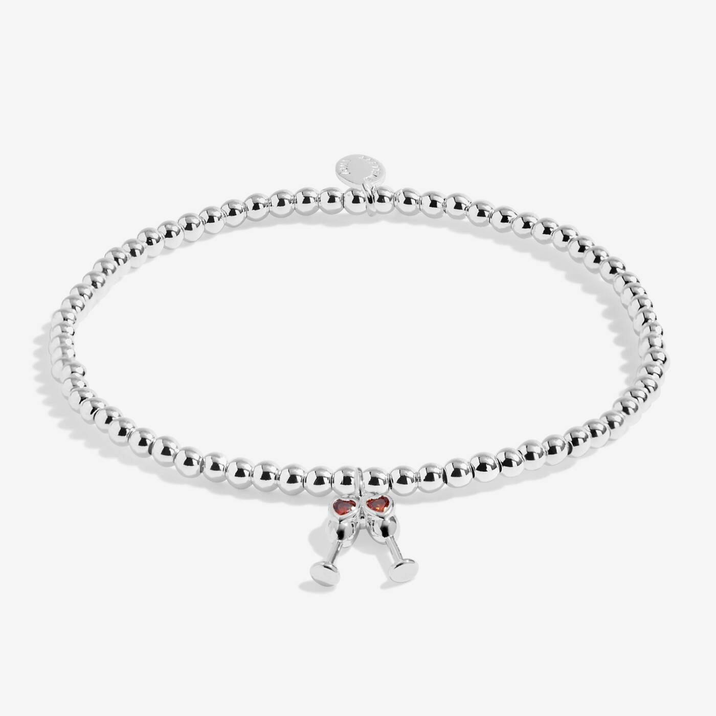 Joma Jewellery A Little 'Sip Sip Hooray It's Your Birthday!' Bracelet