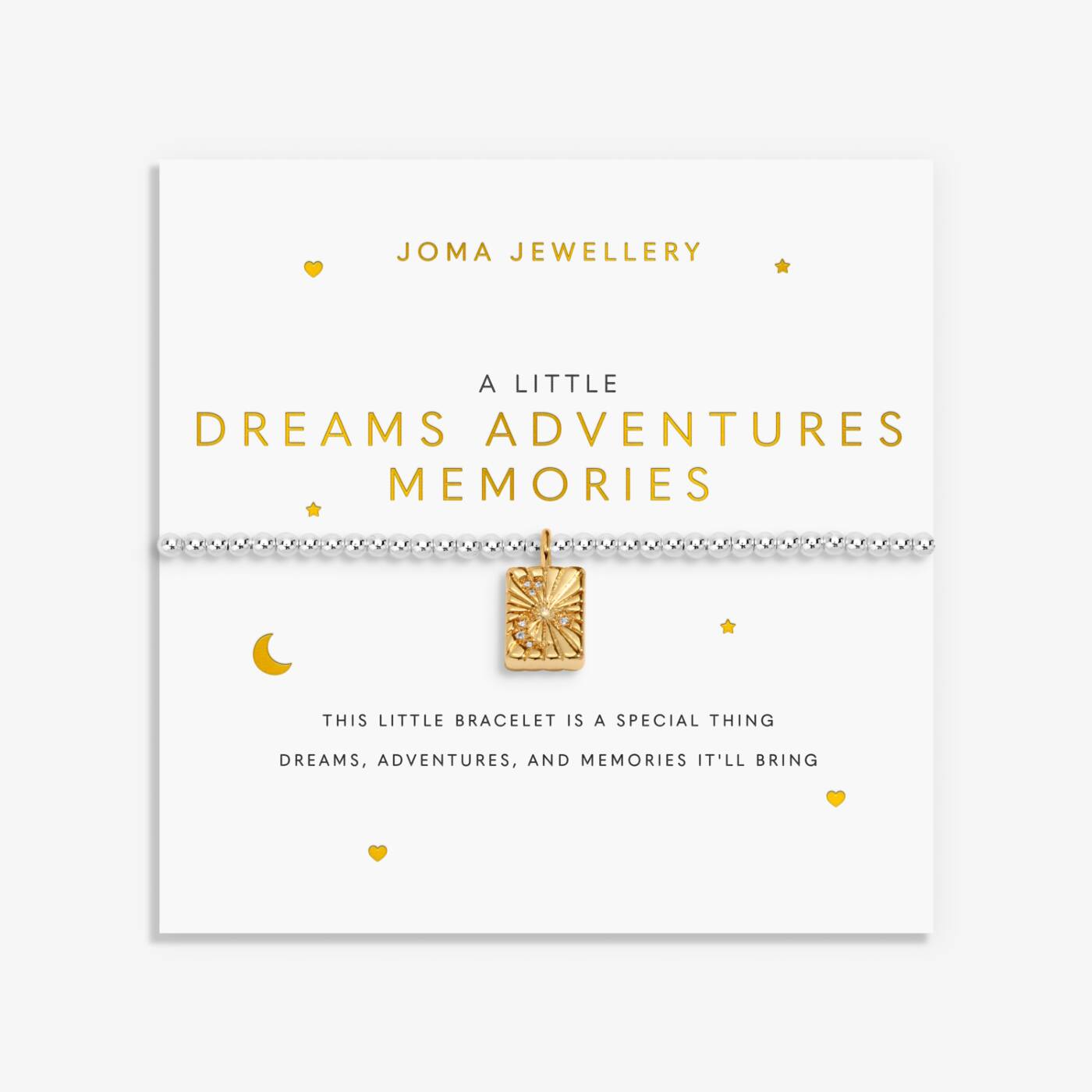 Joma Jewellery A Little 'Dreams Adventures Memories' Bracelet