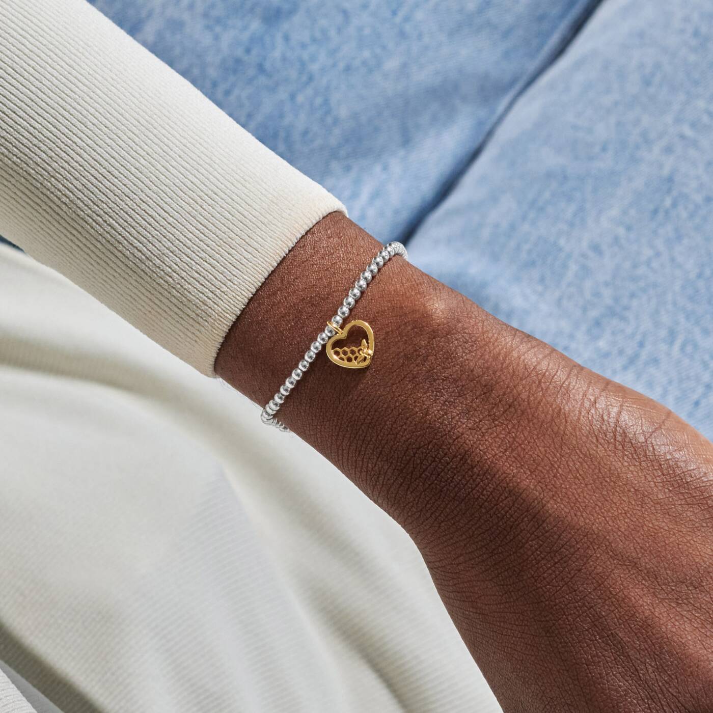 Joma Jewellery A Little 'Make Today Bee-Utiful' Bracelet