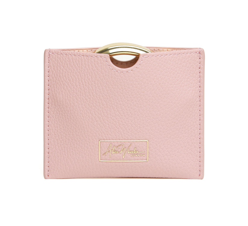 Alice Wheeler Mirror & Pouch 7X Magnification Pink