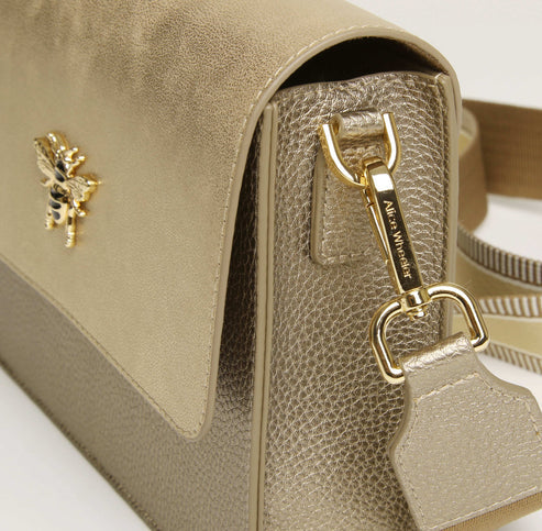 Alice Wheeler London Bronze Highbury  Crossbody Bag