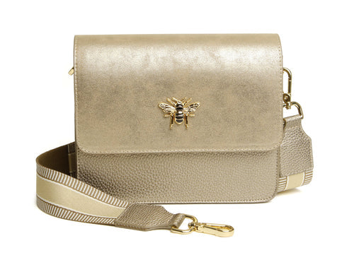 Alice Wheeler London Bronze Highbury  Crossbody Bag
