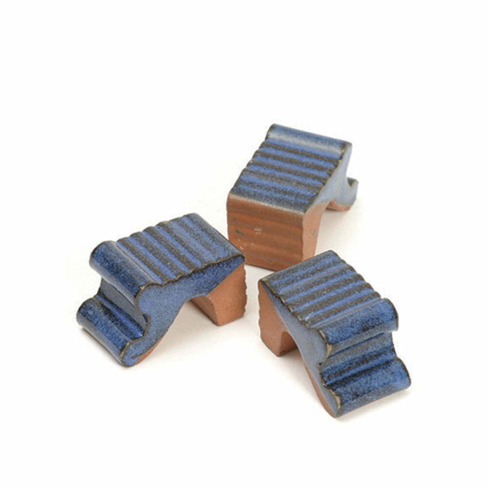 Apta Large Glazed Feet Blue Pack of 3