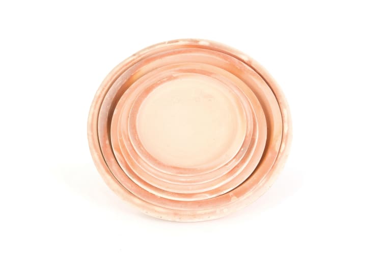 Woodlodge Blossom Saucer Terracotta
