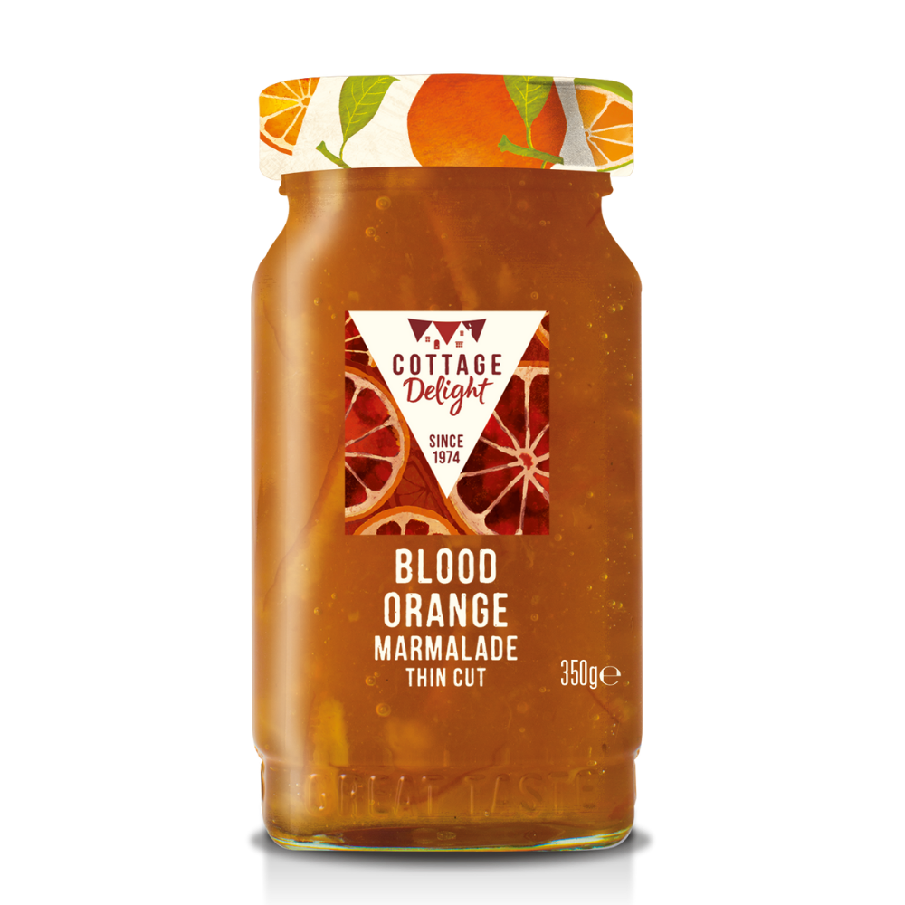 Cottage Delight Blood Orange Marmalade Thin Cut 350g
