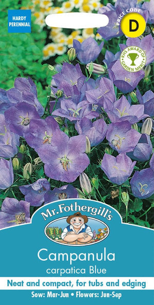 Mr.Fothergills Campanula Carpatica Blue