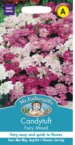 Mr.Fothergills Candytuft Fairy Mixed Seeds