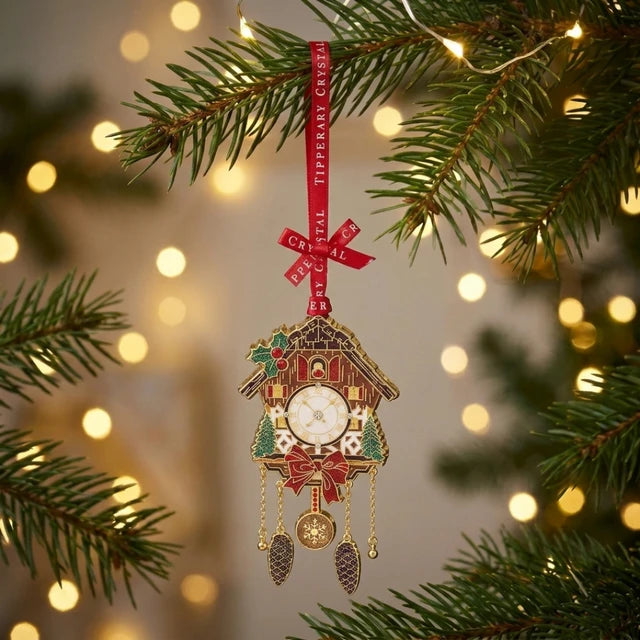 Tipperary Sparkle Cuckoo Clock Decoration