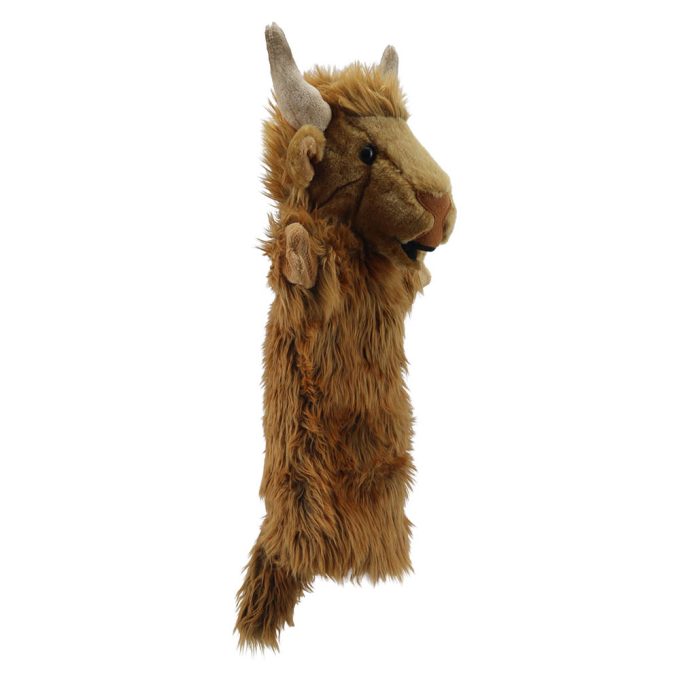 The Puppet Company Long-Sleeved Puppets - Cow (Highland)