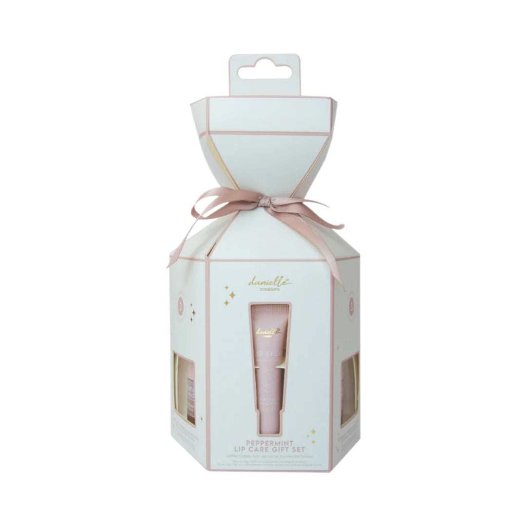 Danielle Creations Peppermint Lip Care Gift Set 3Pcs