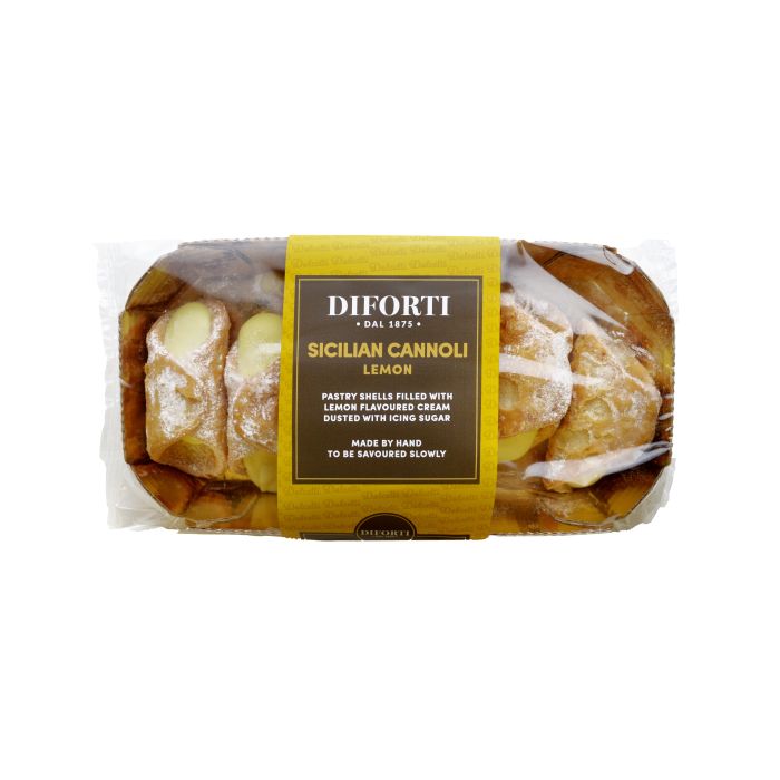 Diforti Pastries Sicilian Cannoli Lemon 150g
