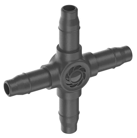 Gardena 4-Way Coupling 4.6 mm 3/16 10pk