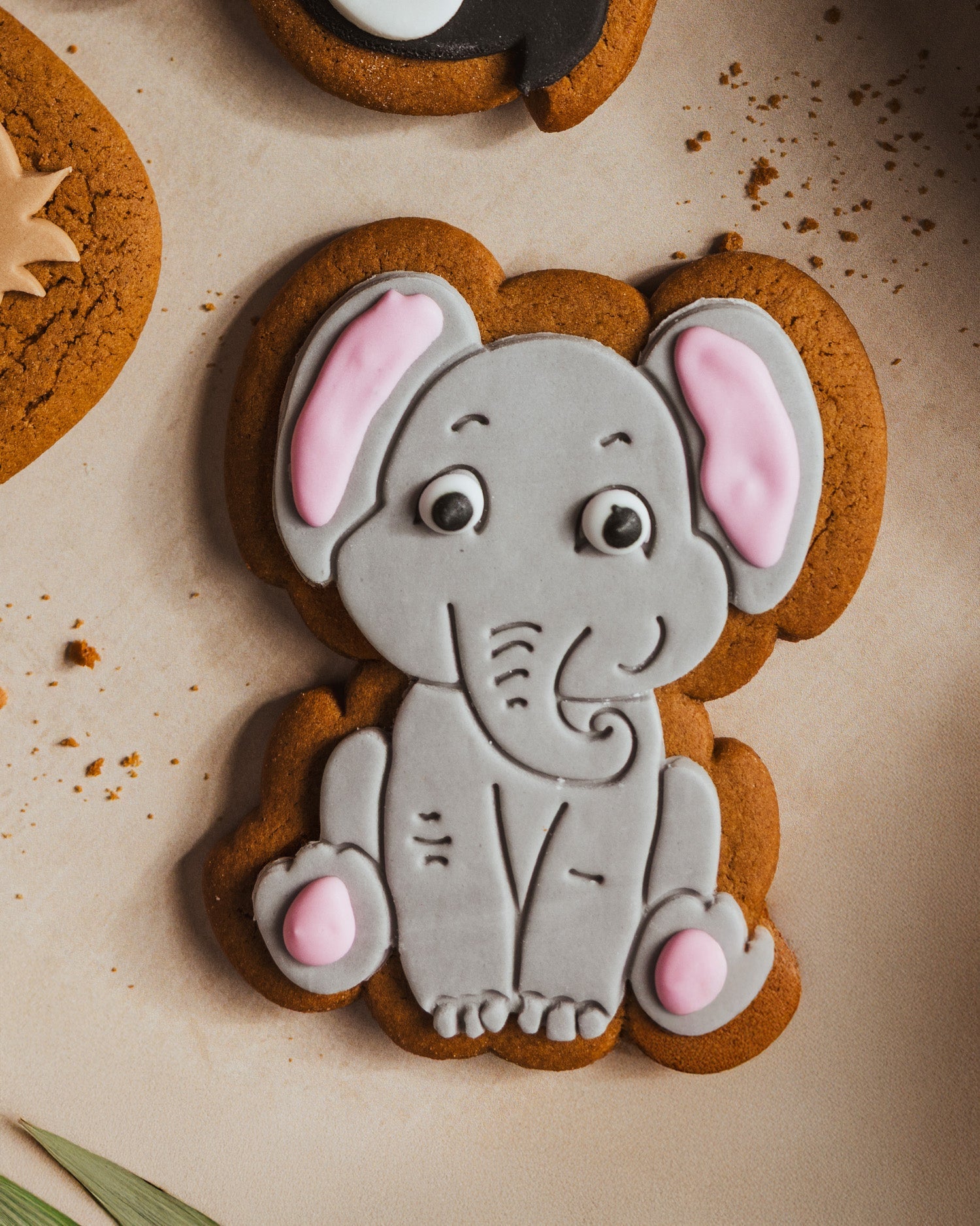 The Original Baker Elephant Gingerbread Biscuit