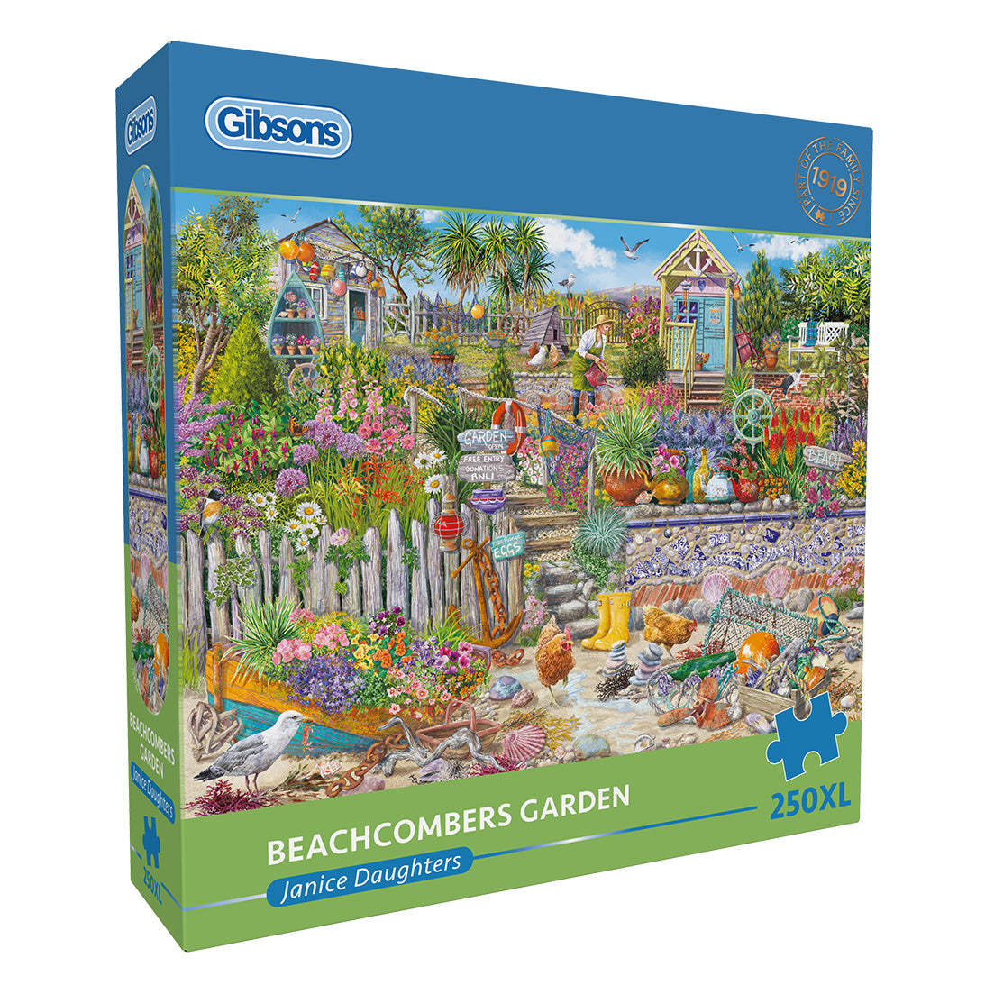Gibsons Beachcomber's Garden 250 XL Piece Jigsaw Puzzle