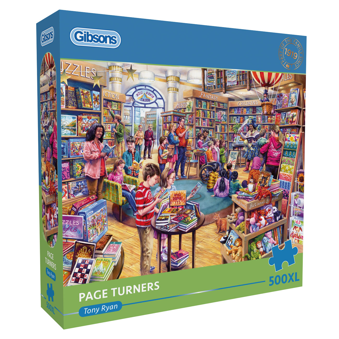 Gibsons Page Turners 500 XL Piece Jigsaw Puzzle