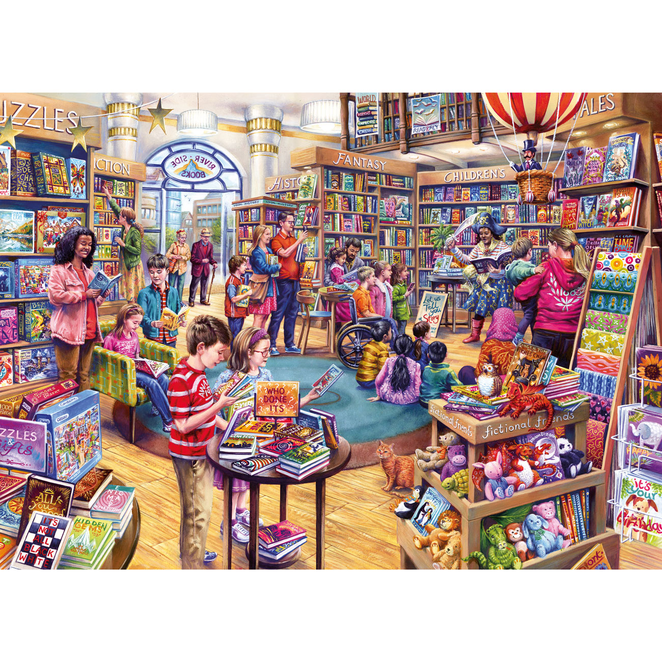 Gibsons Page Turners 500 XL Piece Jigsaw Puzzle