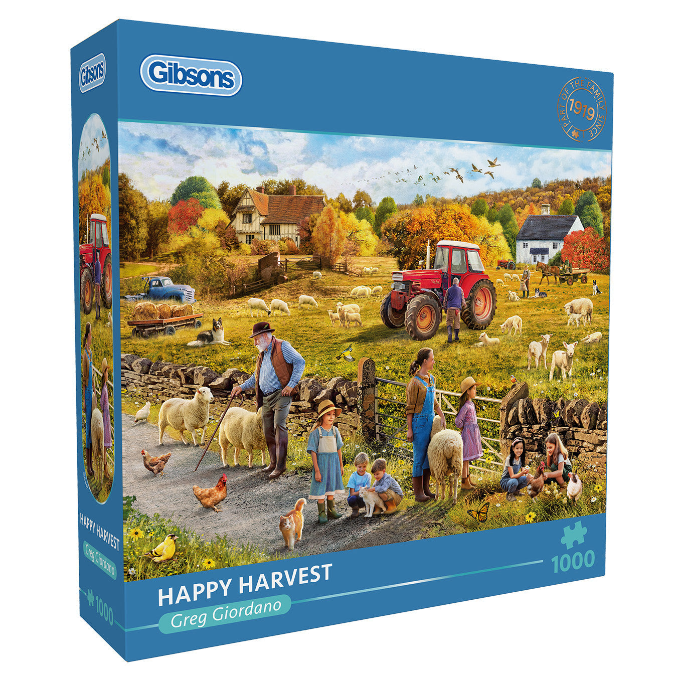 Gibsons Happy Harvest 1000 Piece Jigsaw Puzzle