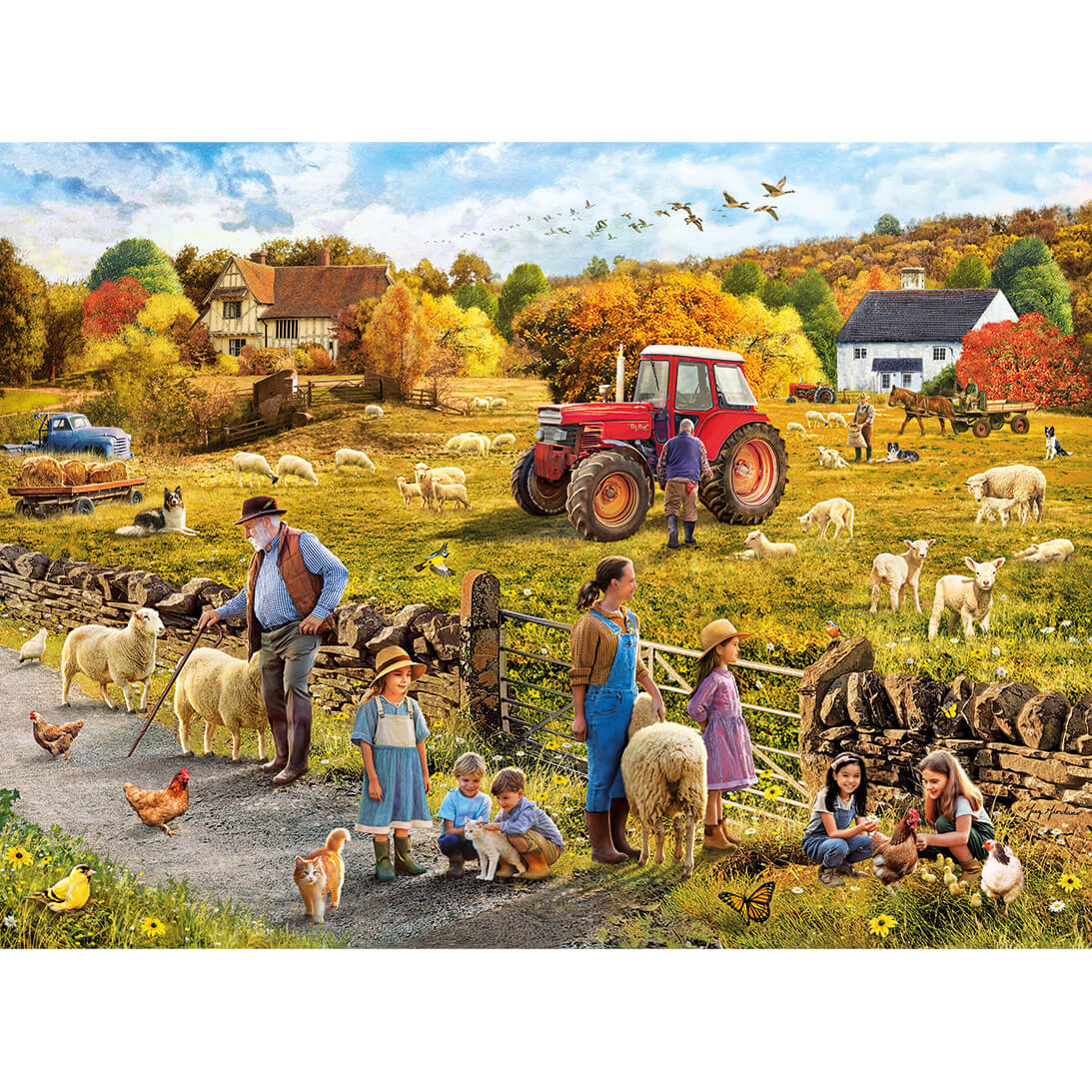 Gibsons Happy Harvest 1000 Piece Jigsaw Puzzle