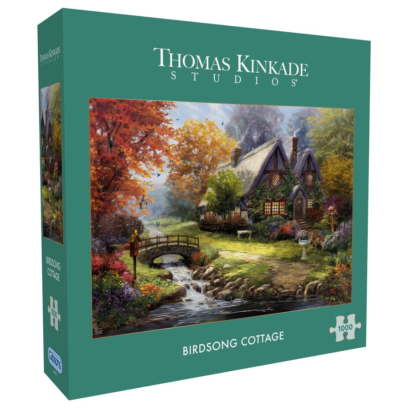 Gibsons Birdsong Cottage 1000 Piece Jigsaw Puzzle