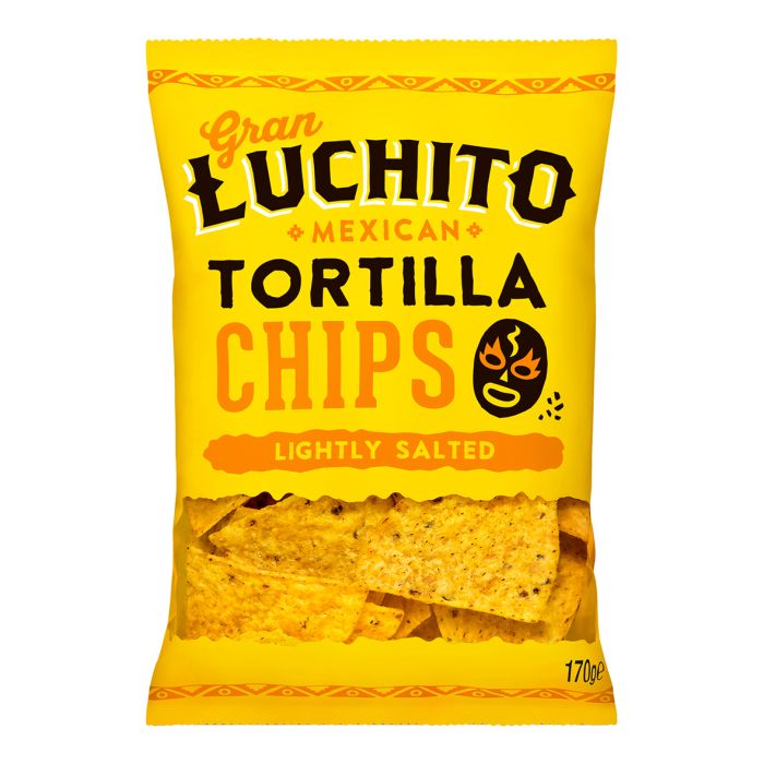 Gran Luchito Mexican Lightly Salted Tortilla Chips 170g