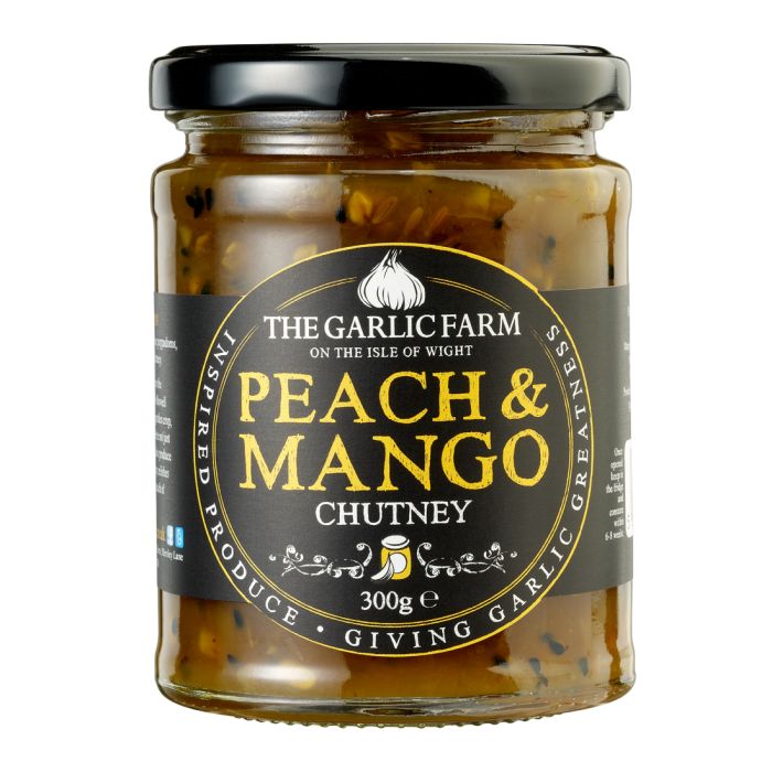 The Garlic Farm Peach & Mango Chutney 300g