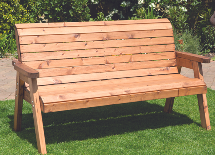 Charles Taylor Three Seat Winchester Wooden Bench