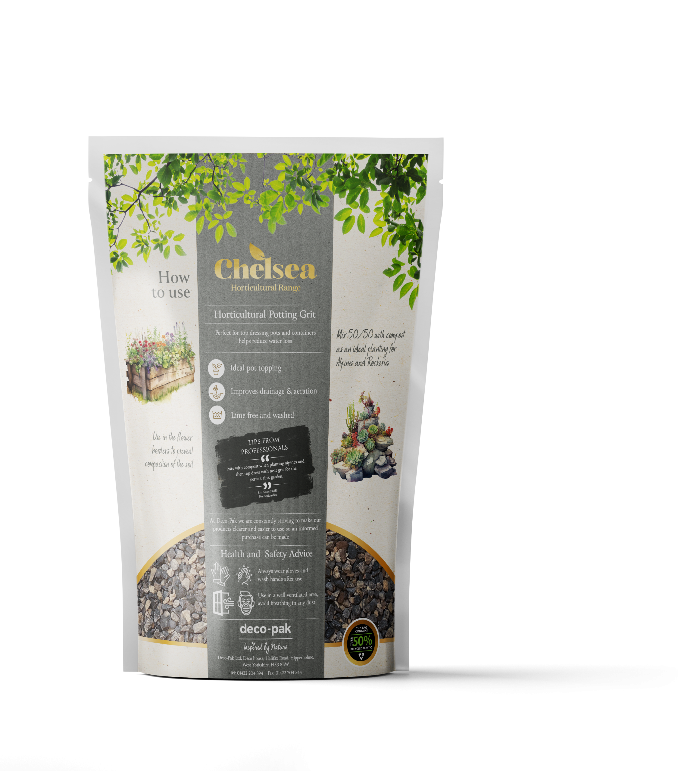 Chelsea Horticultural Alpine Potting Grit Pouch