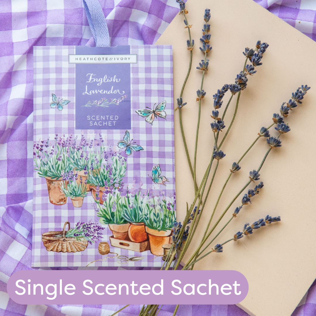 Heathcote & Ivory English Lavender Single Scented Sachet