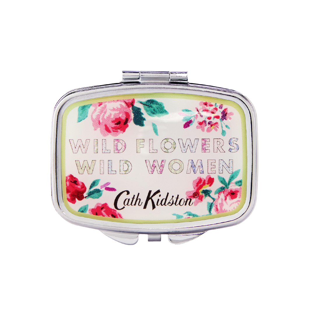 Cath Kidston Wild Flowers Wild Women Mirror Compact Lip Balm 6g