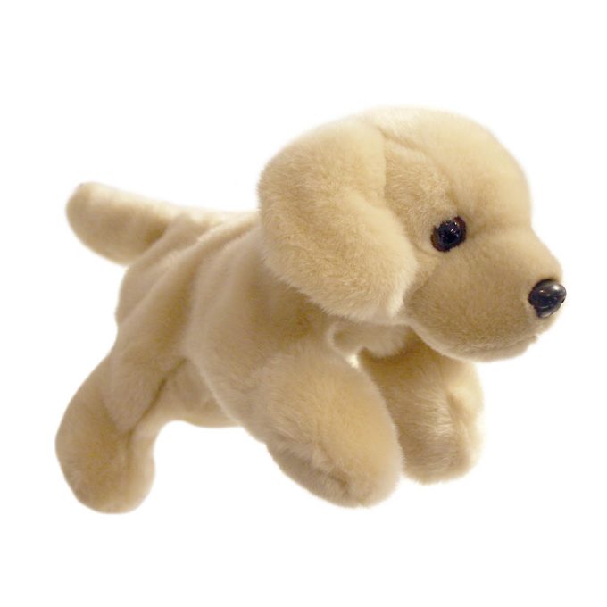 The Puppet Company Full-Bodied Animal Puppets - Labrador (Yellow)