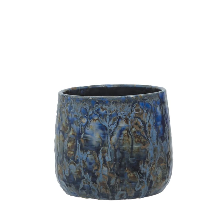 Woodlodge Maya Indoor Pot Dark Blue