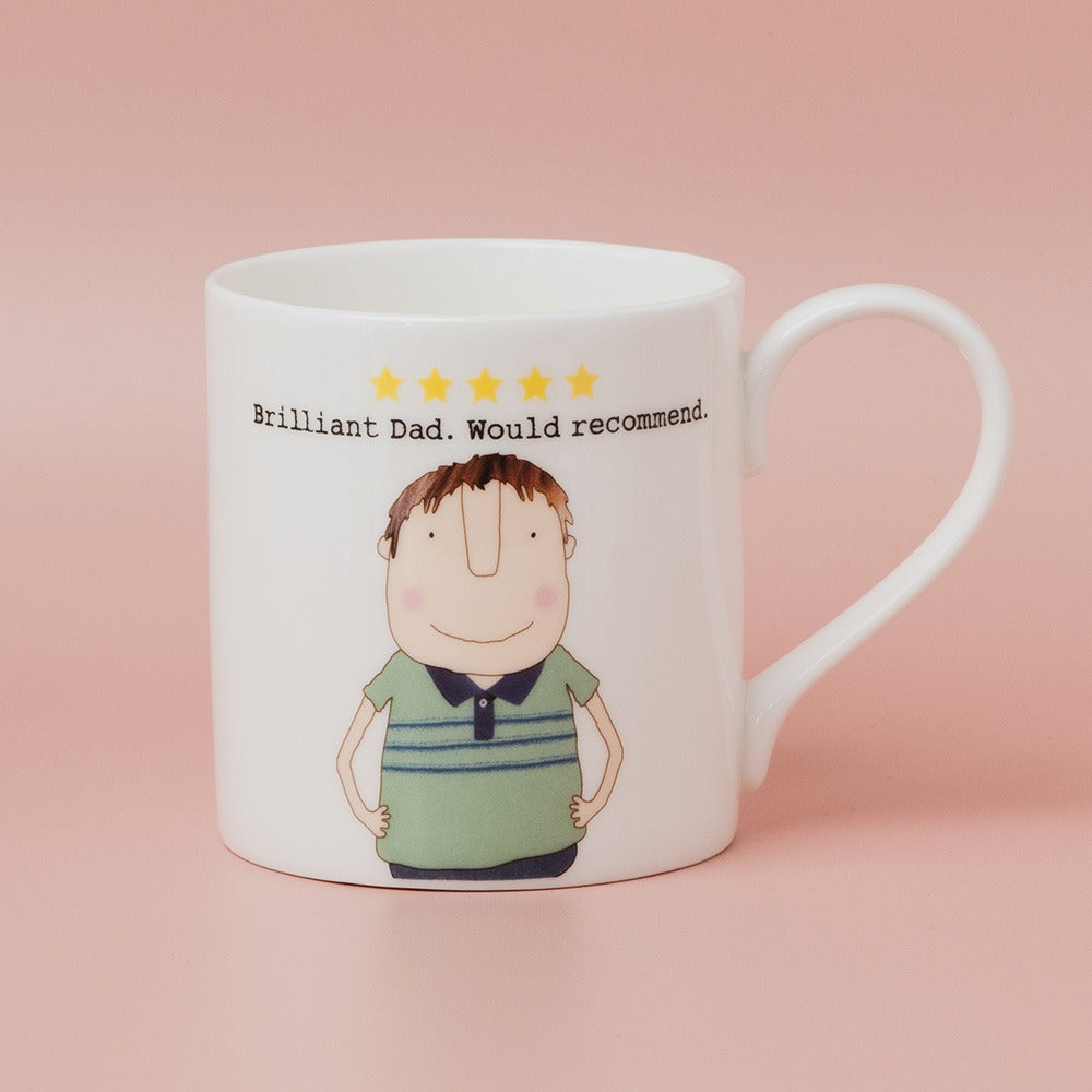 Rosie Made a Thing Five Star Dad Mug