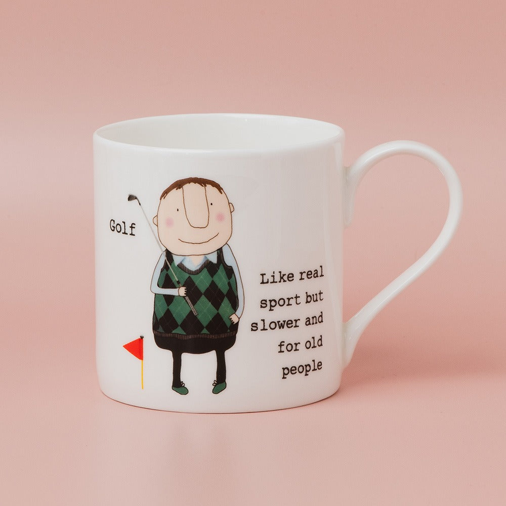 Rosie Made a Thing Golf Mug