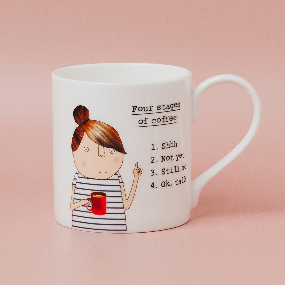 Rosie Made a Thing Stages Of Coffee Mug