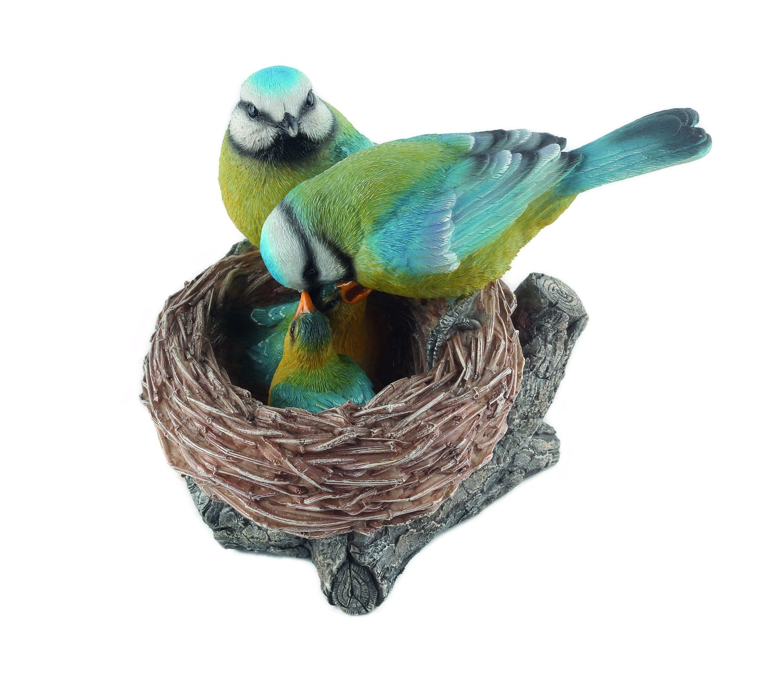 Garden Creations Blue Tits On Nest