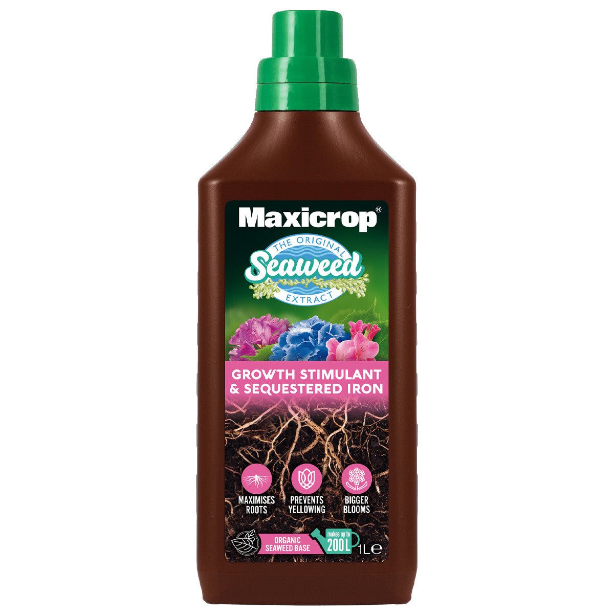 Maxicrop Seaweed Sequestered Iron 1L