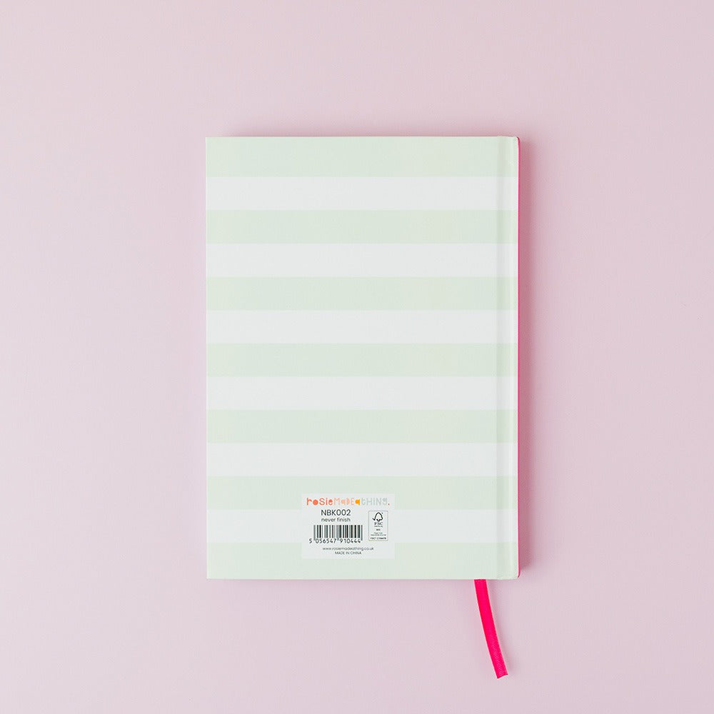 Rosie Made a Thing Never Finish Notebook