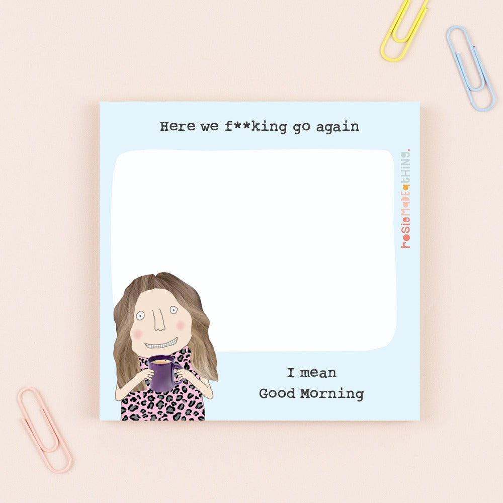 Rosie Made a Thing Here We Go Sticky Jots