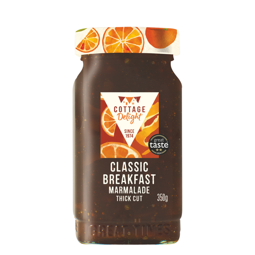 Cottage Delight Classic Breakfast Marmalade Thick Cut 350g