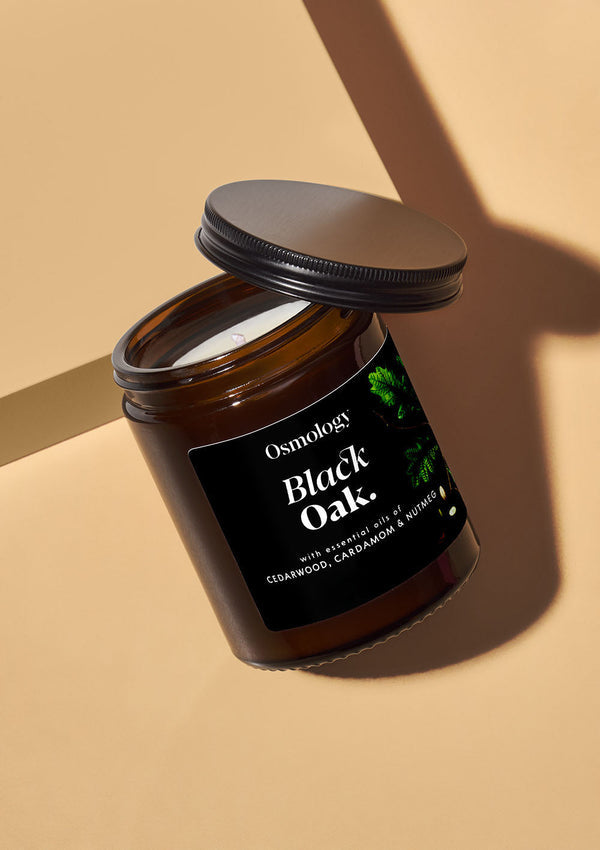 Osmology Jar Candle Black Oak 140g