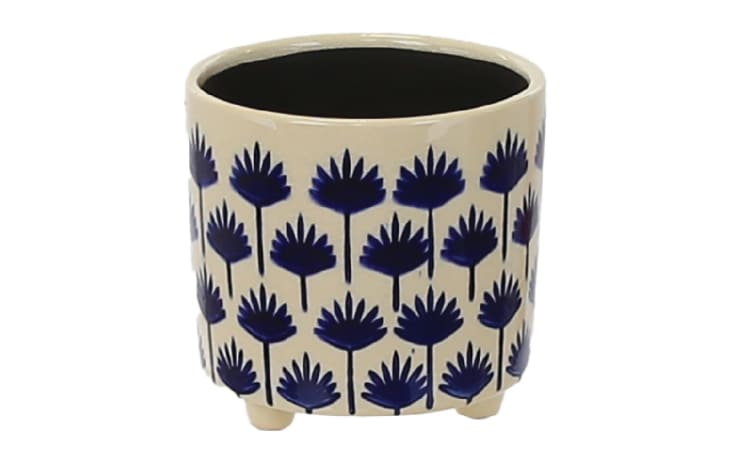 Woodlodge Palm Indoor Pot Blue