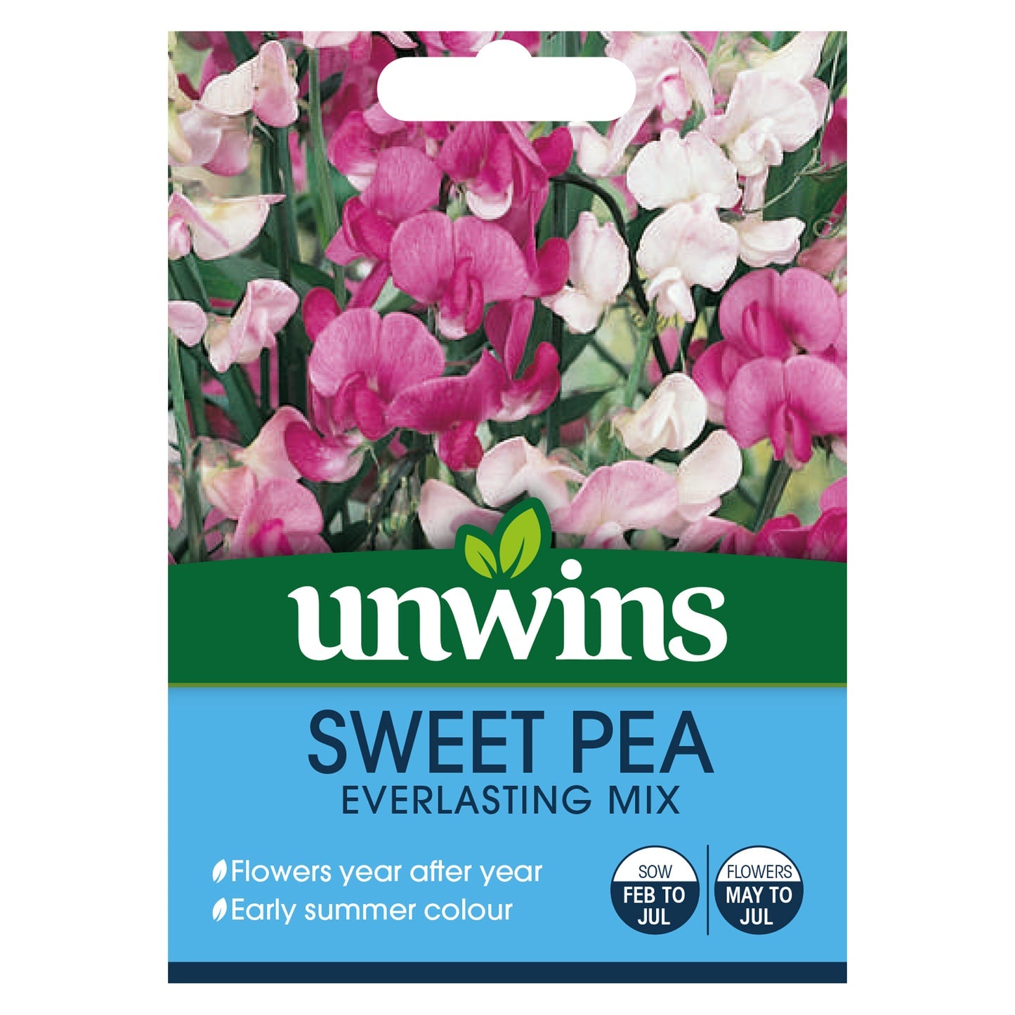 Unwins Sweet Pea Everlasting Mix
