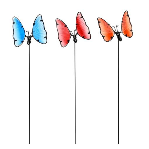 Greenkey Butterfly Stakes Pink/Blue/Orange Single