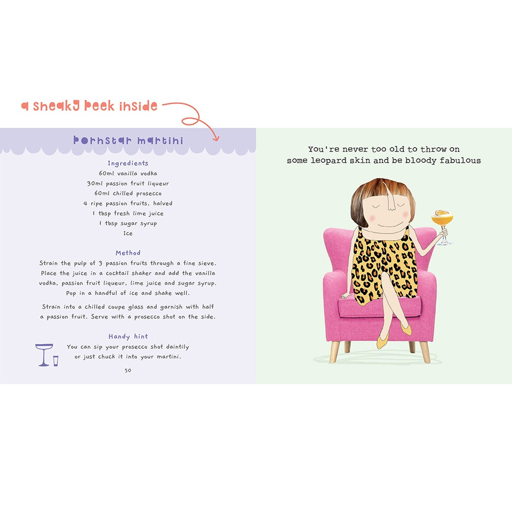 Rosie Made a Thing Happy Hour Cocktail Book