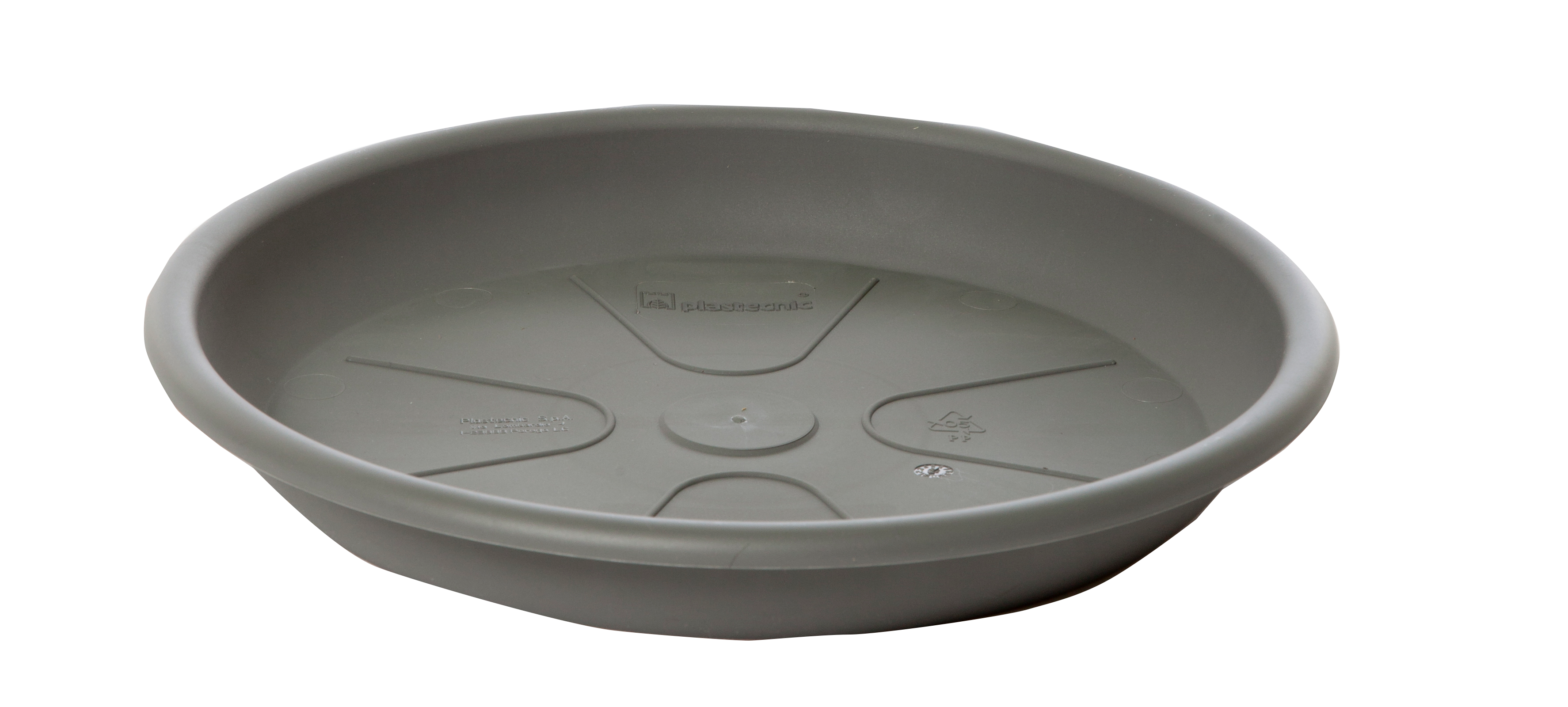Treadstone Round Saucer 40cm Urban Grey