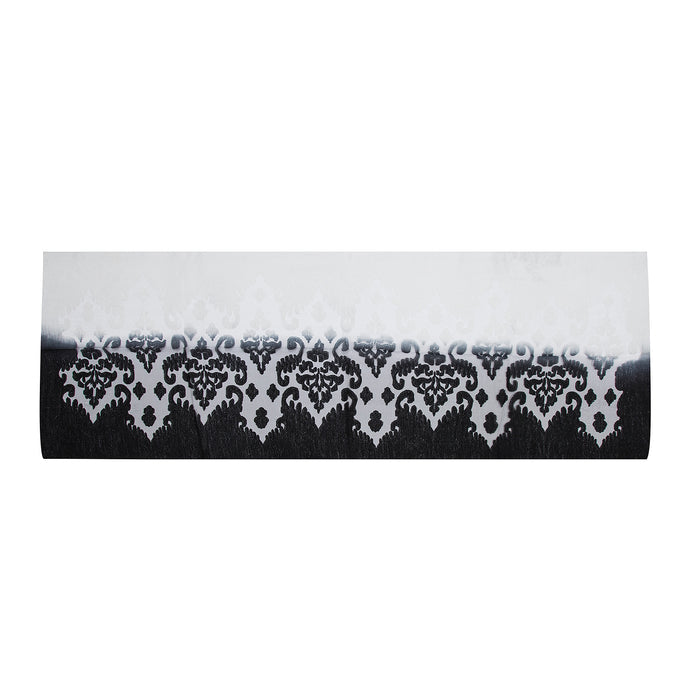 Park Lane Black and White Sheer Scarf