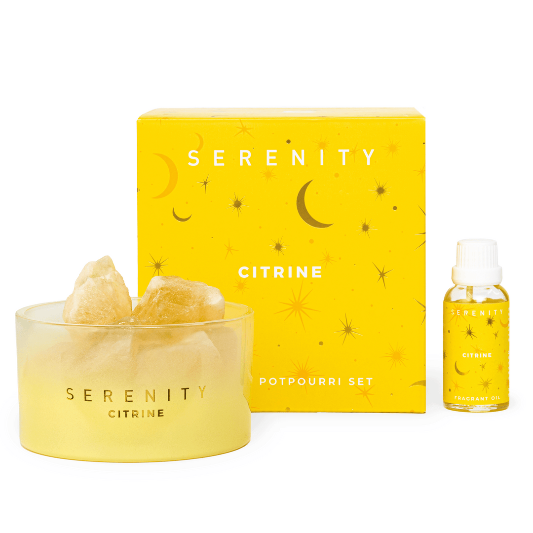 Serenity Crystal Potpourri & Oil Energise Citrine