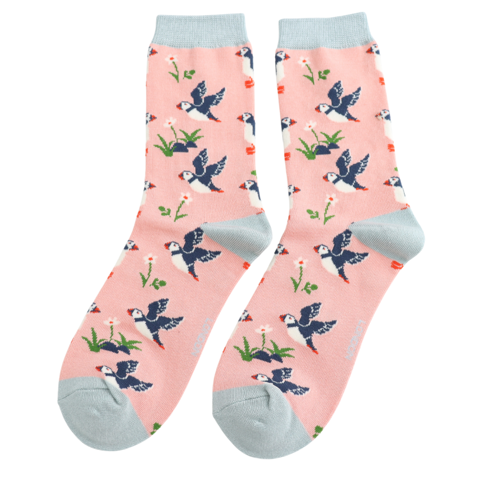 Miss Sparrow Cool Puffins Dusky Pink