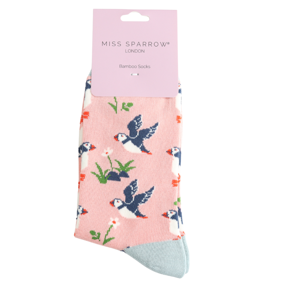 Miss Sparrow Cool Puffins Dusky Pink